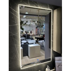 ЗЕРКАЛО FANCY MARBLE SANDY 50X100 СМ C ПОДСВЕТКОЙ С СЕНСОРОМ 